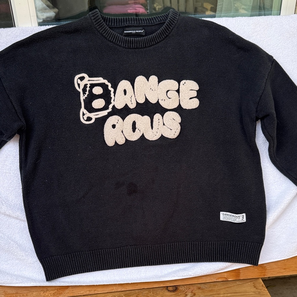 Crewneck Black Sweater